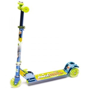 Самокат TechTeam, Magic Scooter, трёхколёсный, детский, регулир, со светящимися колесами, синий, до 50 кг,TT.Magic.blue