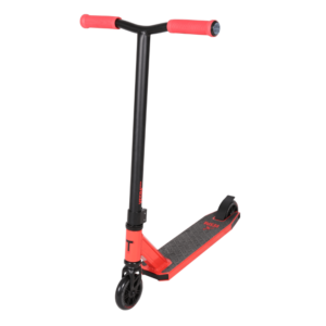 Самокат Tech Team Vespa, 1/4, детский, имитация трюкового, красный, NN002604