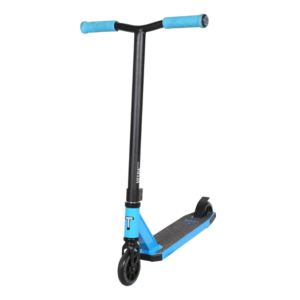 Самокат Tech Team Vespa, 1/4, детский, имитация трюкового, синий, NN002604)