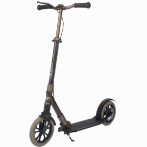 Самокат TechTeam Sport 230R, двухколесный, 230 мм, дисковый тормоз, коричневый, TT002031