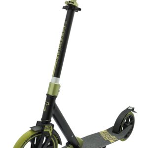 Самокат TechTeam Jogger 230, двухколесный, 230 мм, черный-зеленый, TT002016