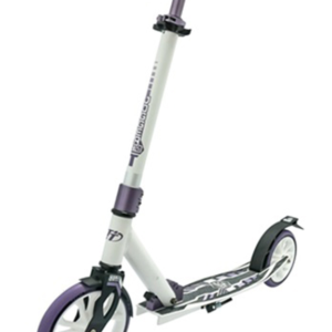 Самокат TechTeam Jogger 210, двухколесный, 200 мм, белый-фиолетовый, TT002013